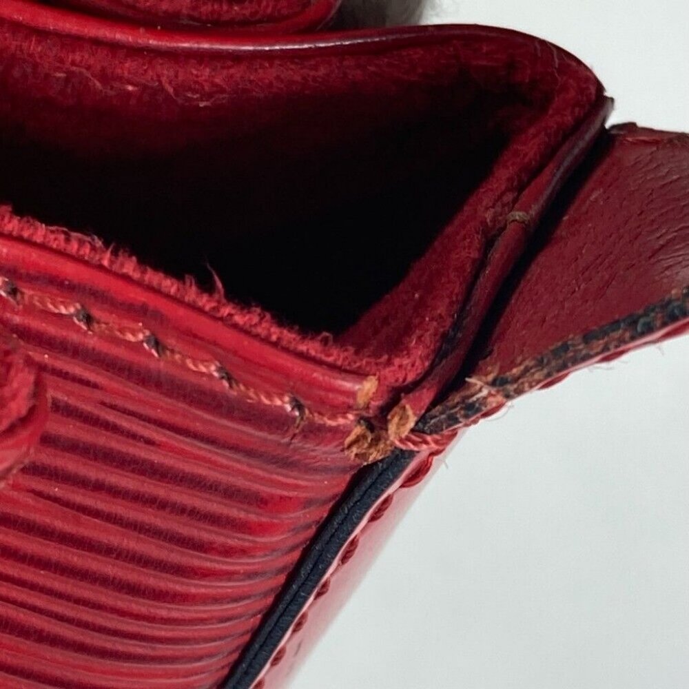 LOUIS VUITTON Epi Sack de Paul Shoulder Bag Epi Leather Red - Picture 11 of 14